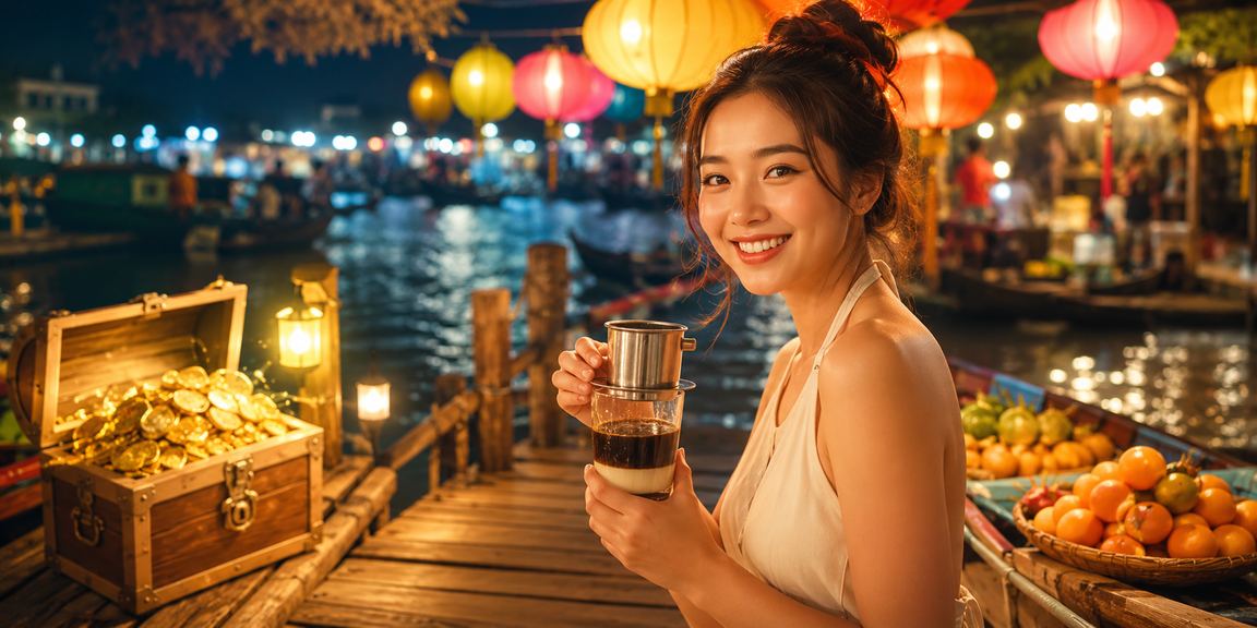 Người dùng Cần Thơ nạp tiền và nhận thưởng trong quán cà phê buổi sáng