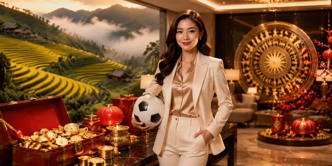 Người dùng tại Sa Pa đặt cược bóng đá trong không khí lễ hội Tết truyền thống Việt Nam